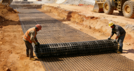 本号镇土工格栅：工程里的“隐形筋骨”都用在哪儿？